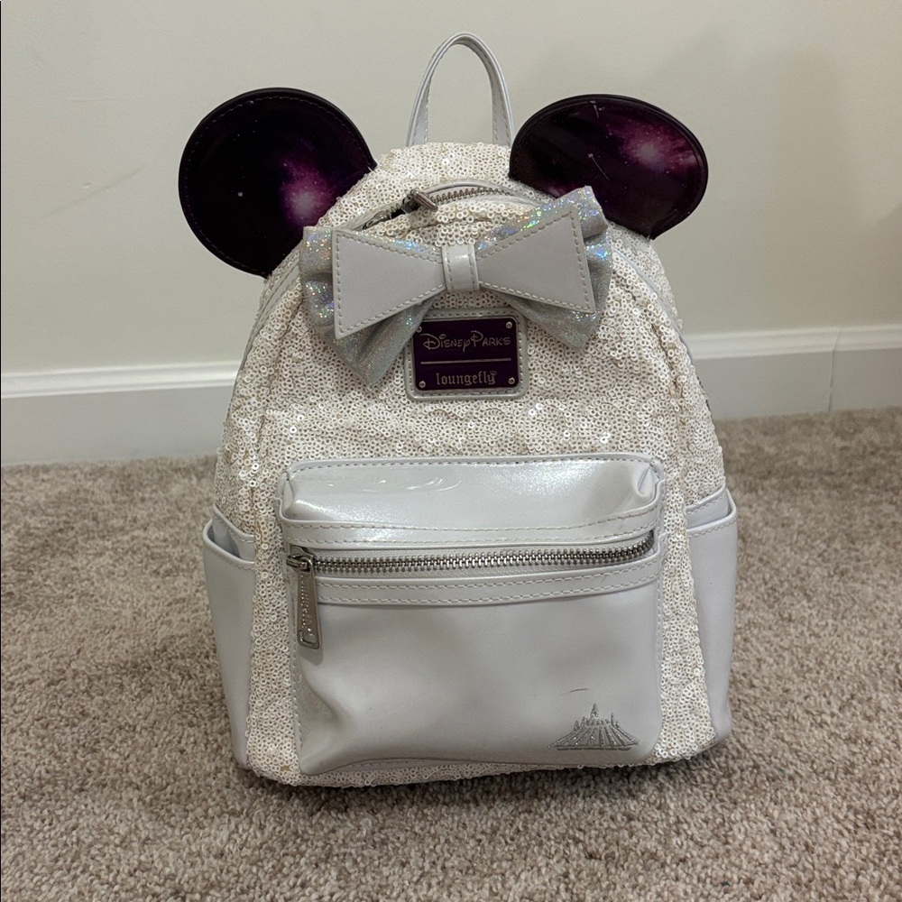 MINNIE MOUSE MAIN ATTRACTION SPACE MOUNTAIN LOUNGEFLY